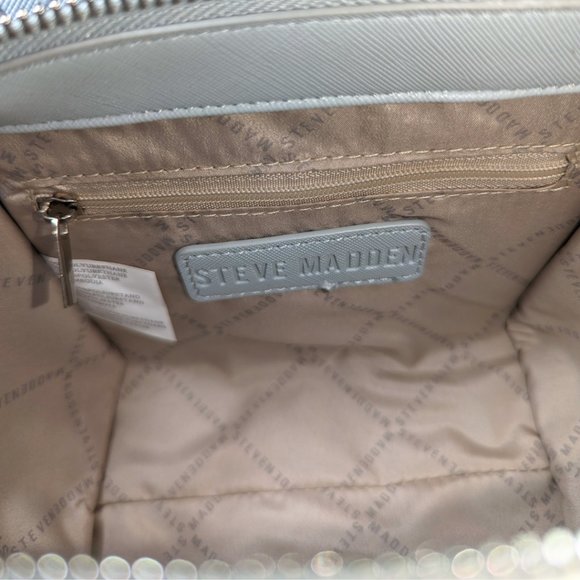 Steve Madden NWOT Mini Light Blue Convertible Cross Body Purse - Picture 11 of 14